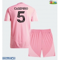 Inter Miami Casemiro #5 Hjemmedraktsett Barn 2026-27 Kortermet (+ Korte bukser)